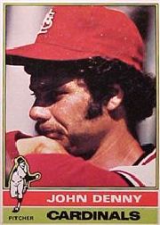 1976 Topps Baseball Cards      339     John Denny
